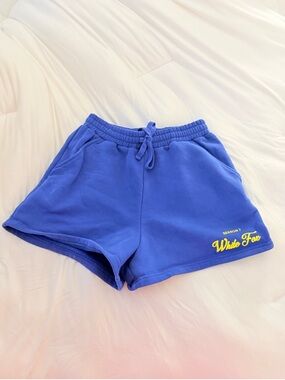 White fox shorts